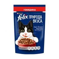 Влажный корм для кошек, Felix, говядина, 75 г