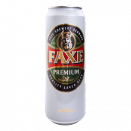 Пиво, Faxe, 4,9%, 0,45 л