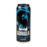 Энергетический напиток, GORILLA, со вкусом мяты, 0,45 л