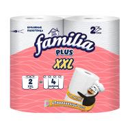 Бумажные полотенца, Familia, XXL, 2 слоя, 2 рулона