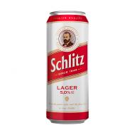 Пиво "Premium Helles", Schlitz, 5%, 0,43 л