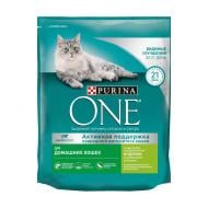 Корм для кошек, Purina One, с индейкой и цельными злаками, 424 г