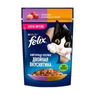 Влажный корм для кошек, Felix, ягнёнок и курица в желе, 75 г