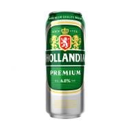 Пиво, Hollandia, 4,8%, 0,45 л