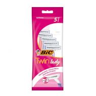 "BIC TWIN LADY Sensetive" ұстара станоктары, 5 дана