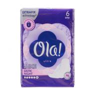 Прокладки "ШЁЛК NIGHT", Ola!, 6 шт.