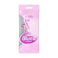 Станки для бритья "Blue 2", Gillette, для женщин, 5 шт.
