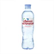 Вода негазированная, Святой Источник, 0,5 л