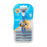 Бритва "Flex 2 Hybrid", BIC, +8 сменных кассет