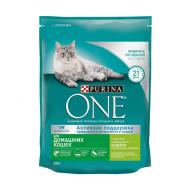 Корм для домашних кошек, Purina One, с индейкой и злаками, 200 г