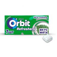 Жевательная резинка "Refreshers", Orbit, мята, 16 г
