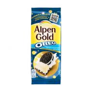 Шоколад молочный "Oreo", Alpen Gold, 90 г