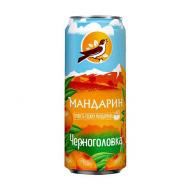 Сильногазированный напиток, Черноголовка, мандарин, 0,33 л