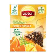 Чёрный чай "Orange Sunrise", Lipton, 20 пирамидок х 1,5 г