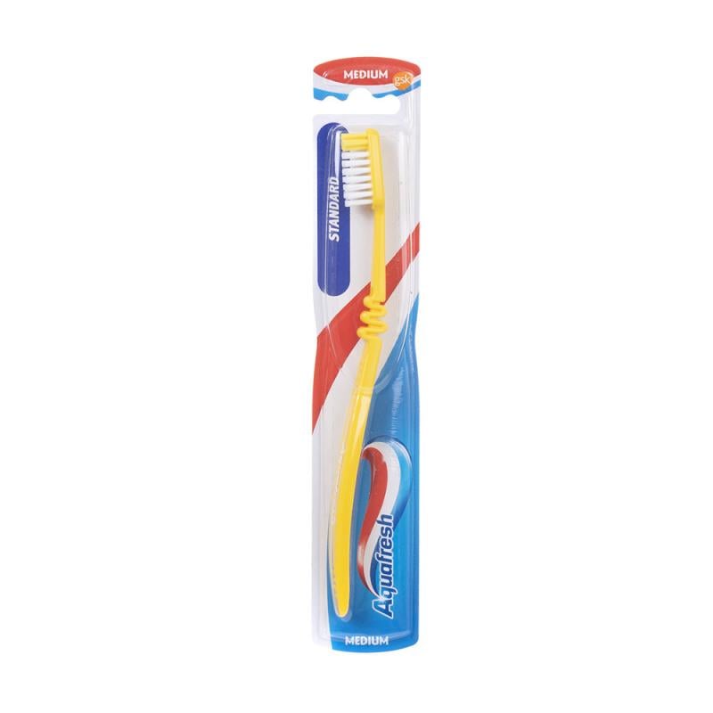 Зубная щётка "Standart", Aquafresh, в ассортименте