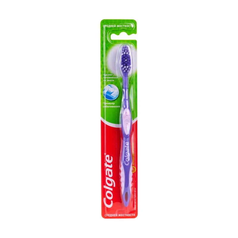 Зубная щётка, Colgate, средней жёсткости, в ассортименте