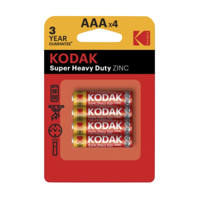 Батарейки, Kodak, ААА, 4 шт.