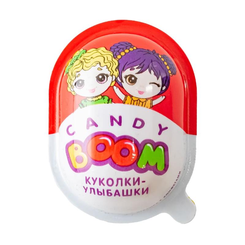 Драже шоколадное с игрушкой "Candy Boom", 15 г, в ассортименте