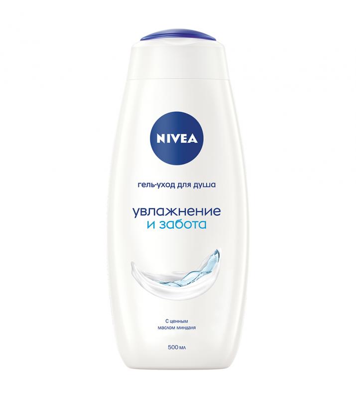 Гель-уход для душа, Nivea, 500 мл, в ассортименте