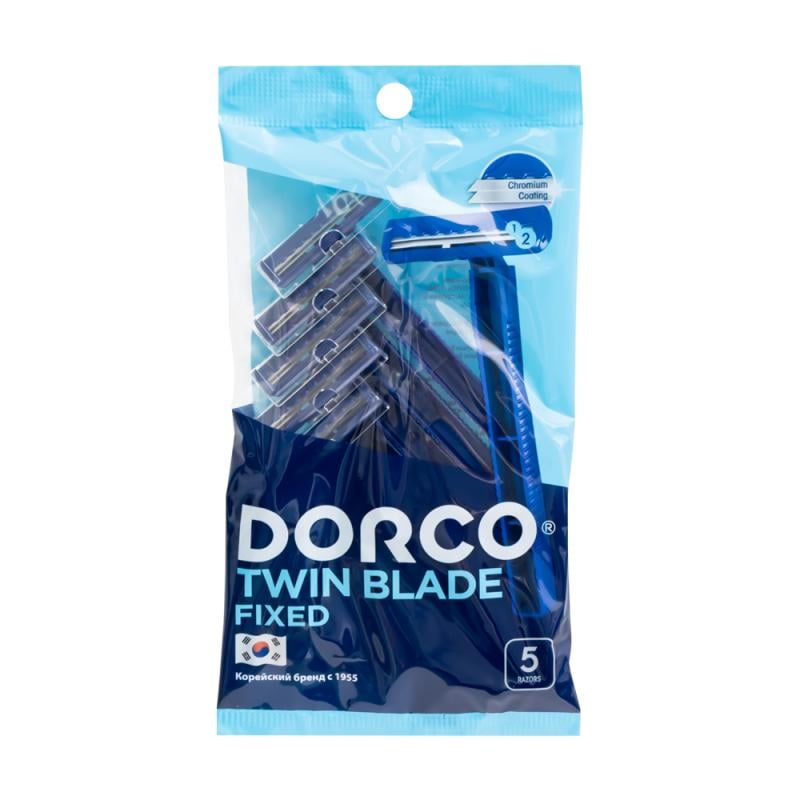 Станок для бритья одноразовый, DORCO, 5 шт., в ассортименте