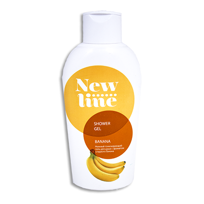Гель для душа "New Line. Банан", 300 мл