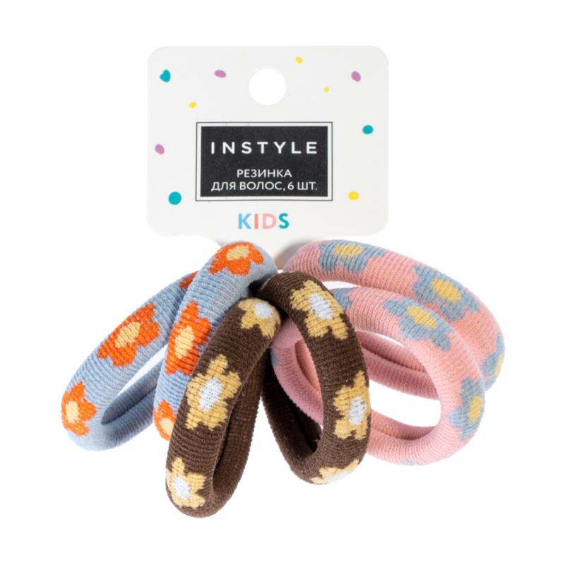 Резинка для волос, InStyle, 6 шт., в ассортименте