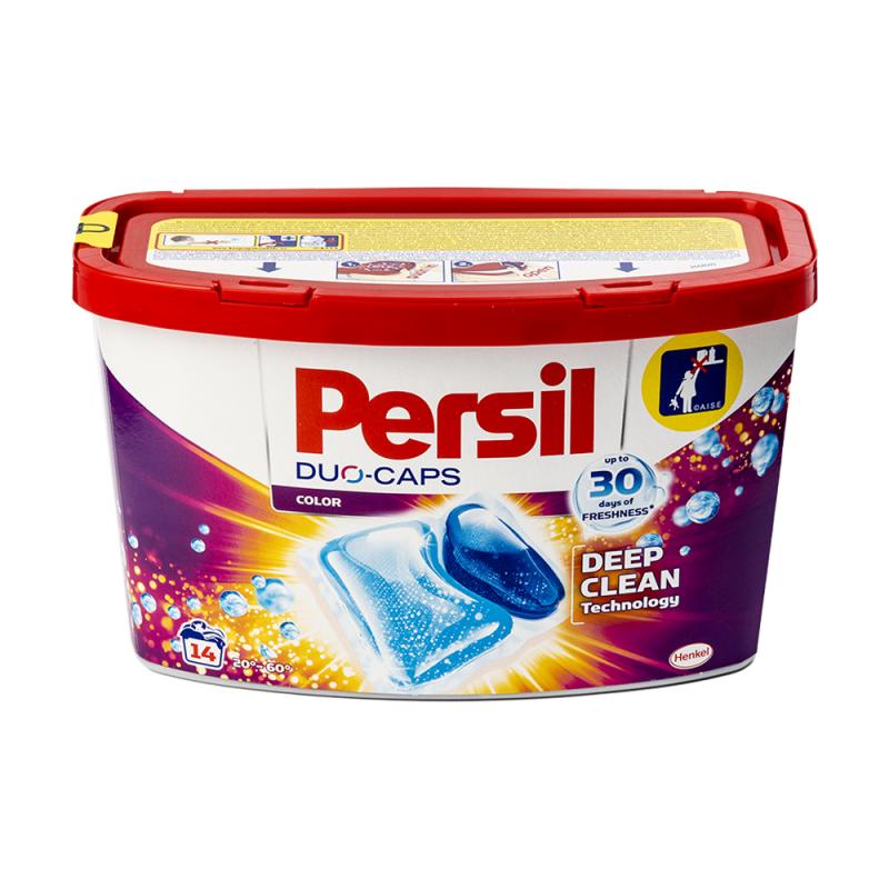 Капсулы для стКапсулы для стирки Persil, Power color, 14 шт.ирки белья "Color", Persil,14 шт.