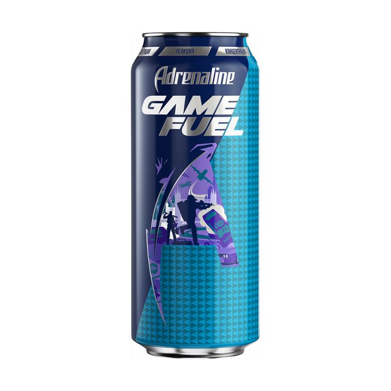 Напиток энергетический "Adrenaline Game Fuel", 0,449 л