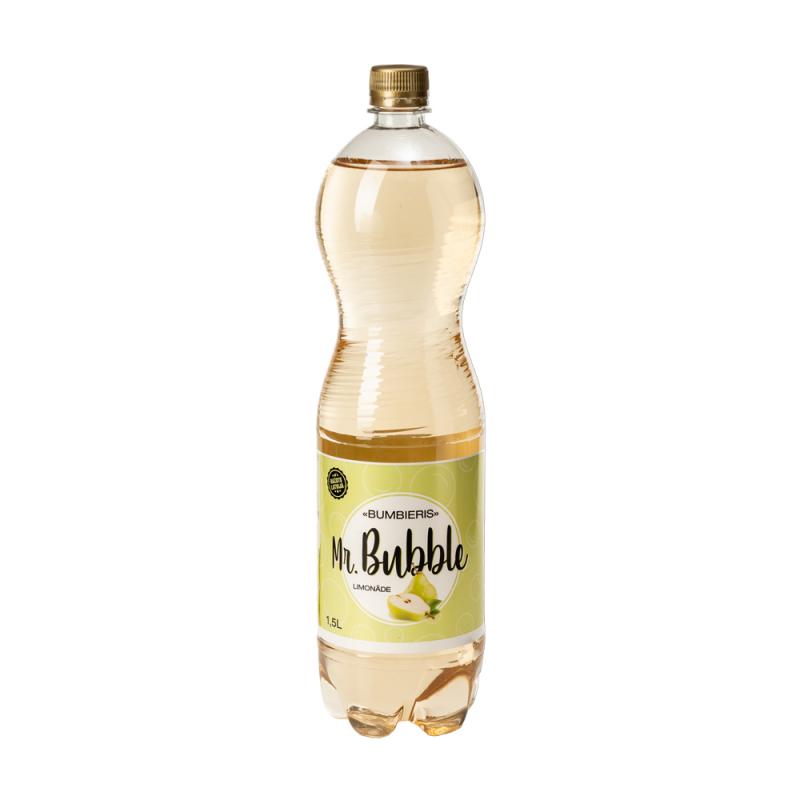 Лимонад, Mr.Bubble, Груша, 1,5 л