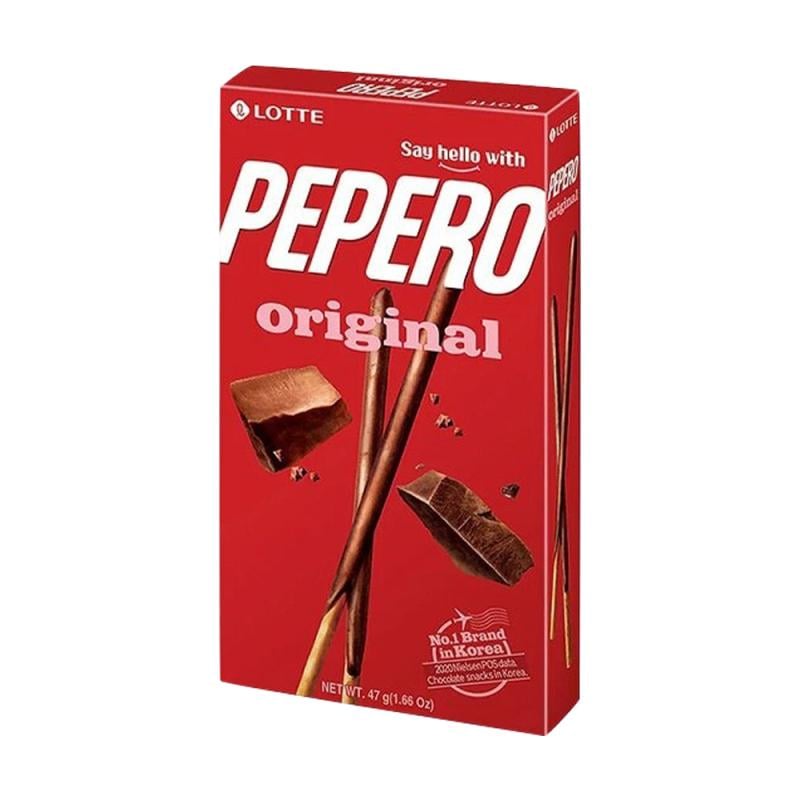 Соломка в шоколадной глазури, Pepero Original, 47 г