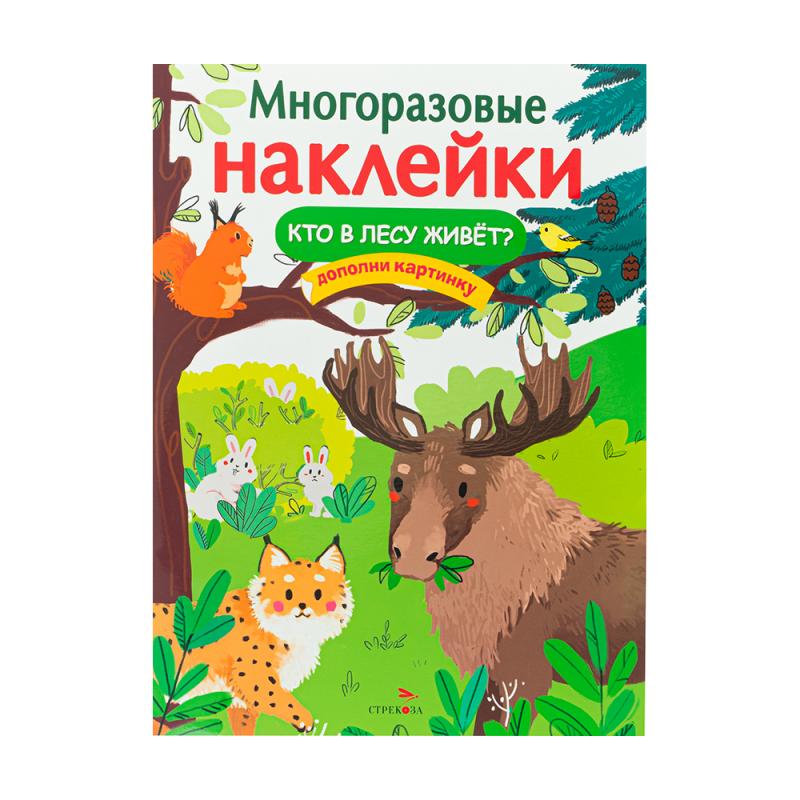 Серия книг «Многоразовые наклейки»