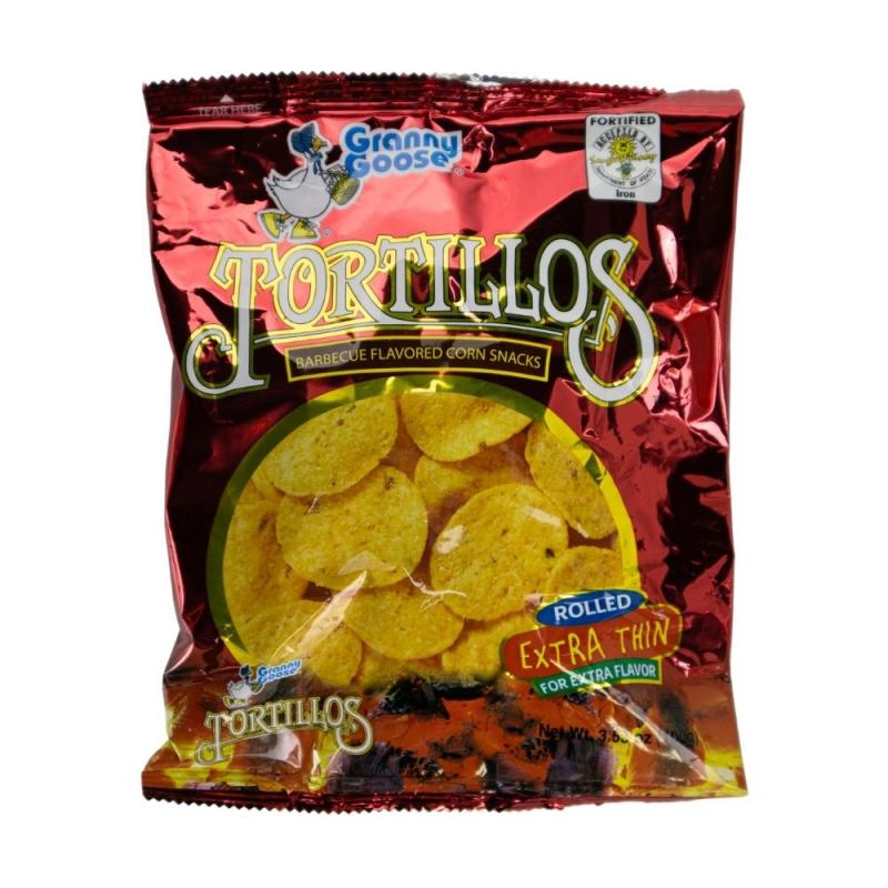 Чипсы Tortillos Granny Goose Барбек 100г