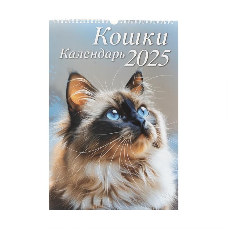 Календарь на спирали на 2025 год, в ассортименте
