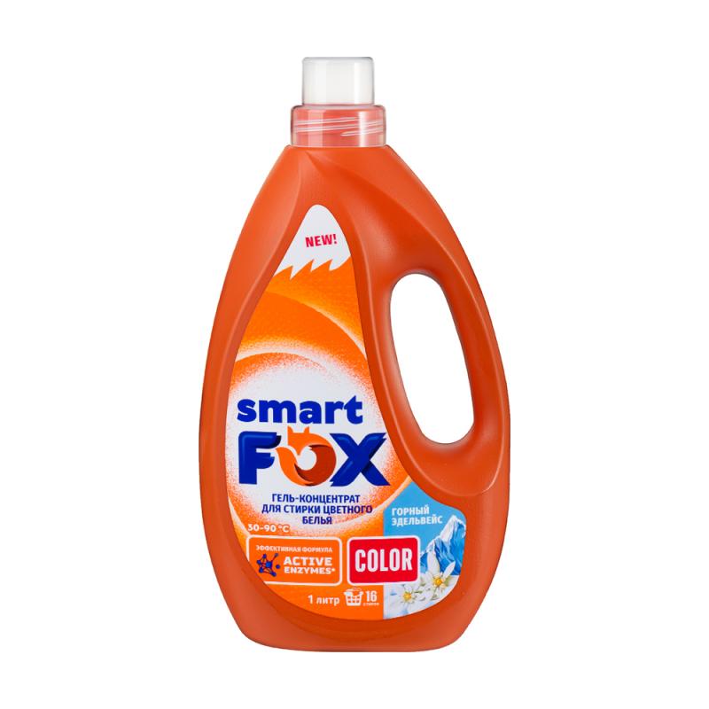 Гель-концентрат для стирки, Smart Fox, 1 л