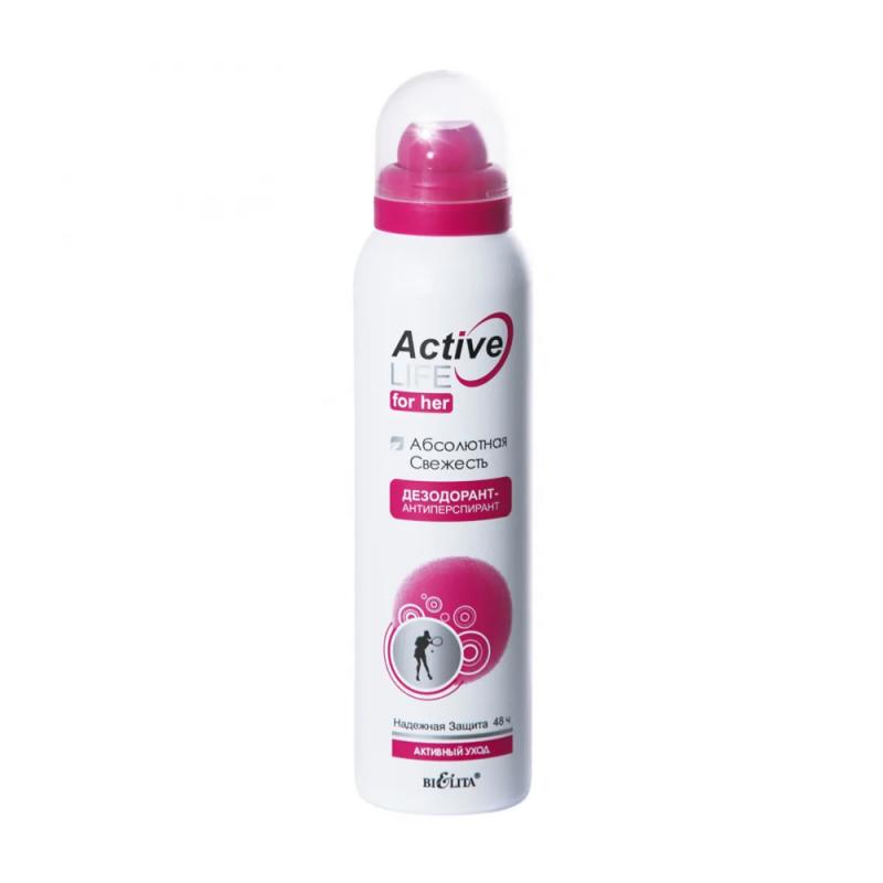 Дезодорант-антиперспирант "Active Life", Белита, 150 мл