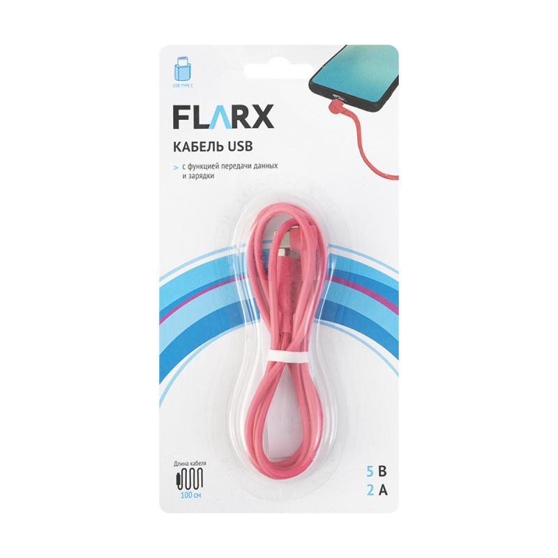 Кабель USB, FLARX, 100 см, в ассортименте