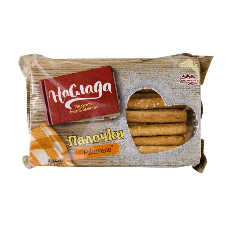 Хлебные палочки ржаные Naslada 150г