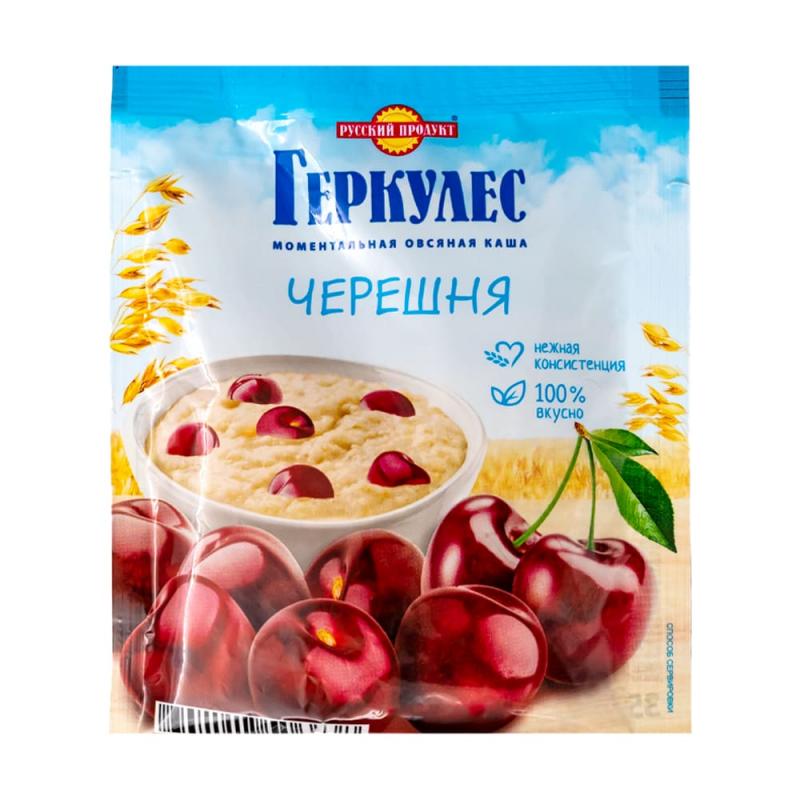 Моментальная овсяная каша "С черешней", 35 г