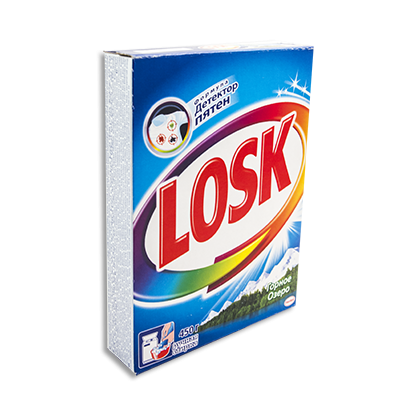 Стиральный порошок "LOSK" для ручной стирки, 450 г