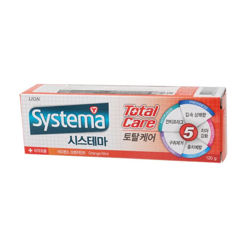 Зубная паста "Total Care", Lion Systema, 120 г, в ассортименте