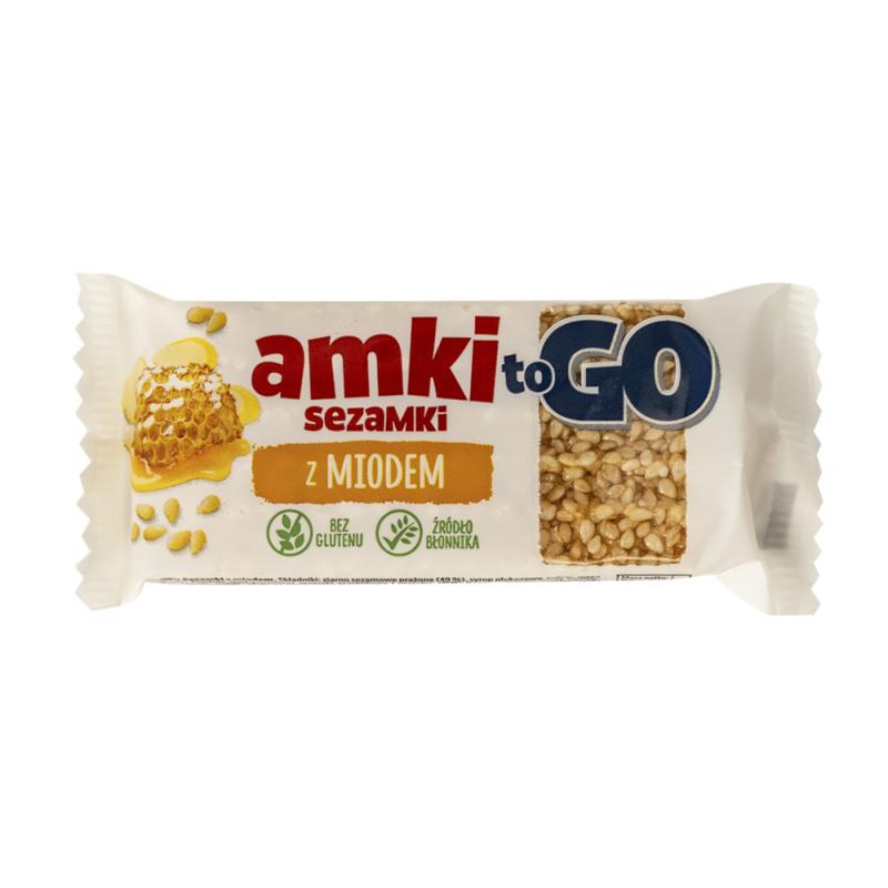 Печенье из семян сезама с медом Amki to Go, 22.5 г