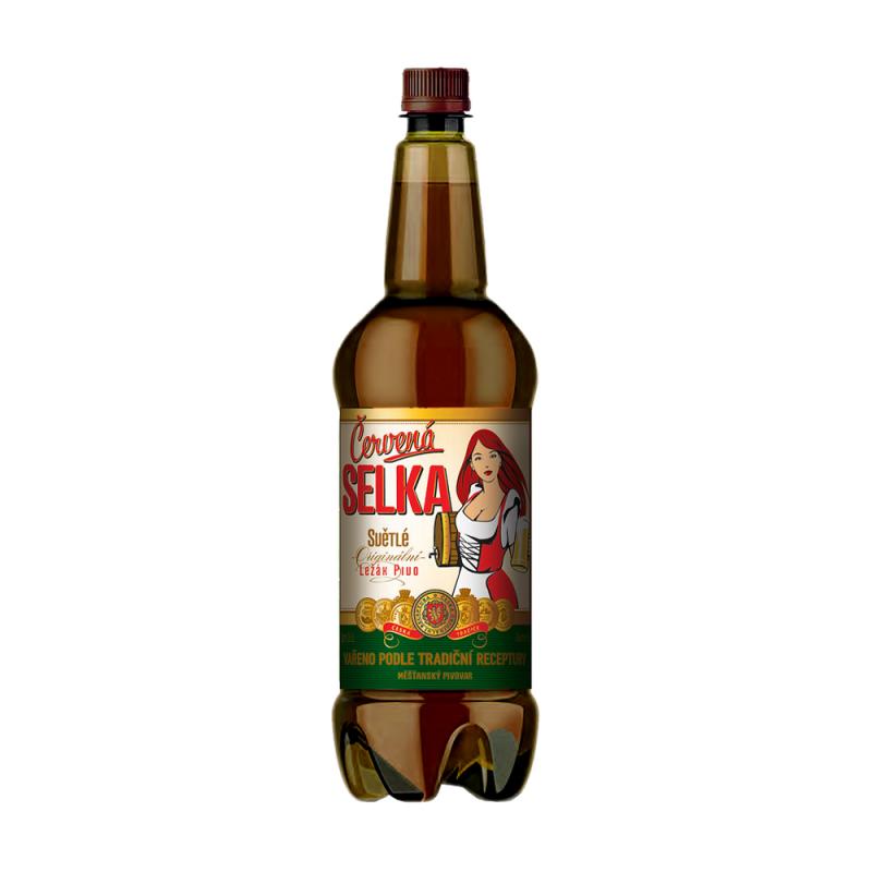 Светлое пиво, Cervena Selka, 4,5%, 1,25 л