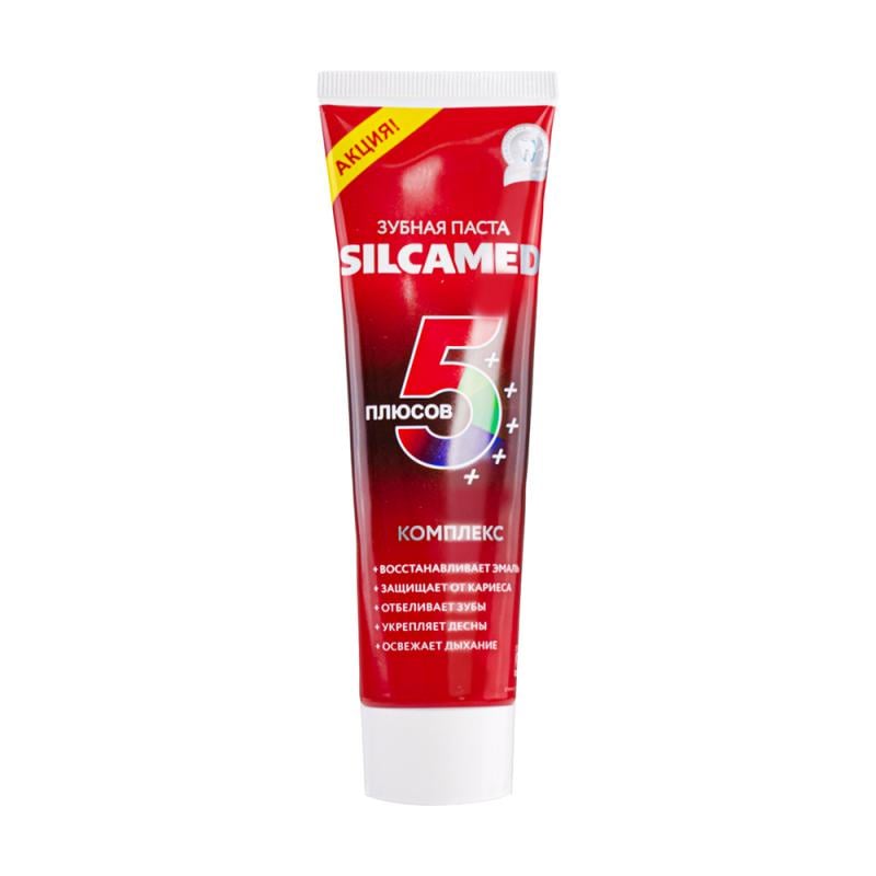 Зубная паста "5+", SILCAmed, 100 г