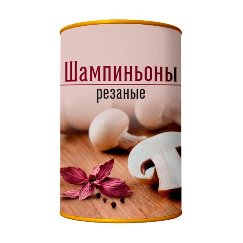 Шампиньоны резаные, Greenmix, 400 г