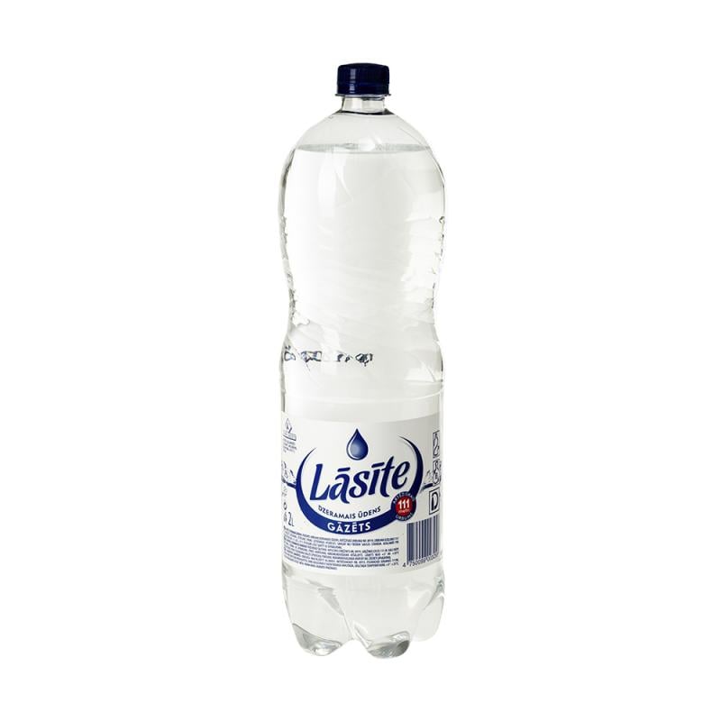 Питьевая вода Lāsīte, газированная, 2 л