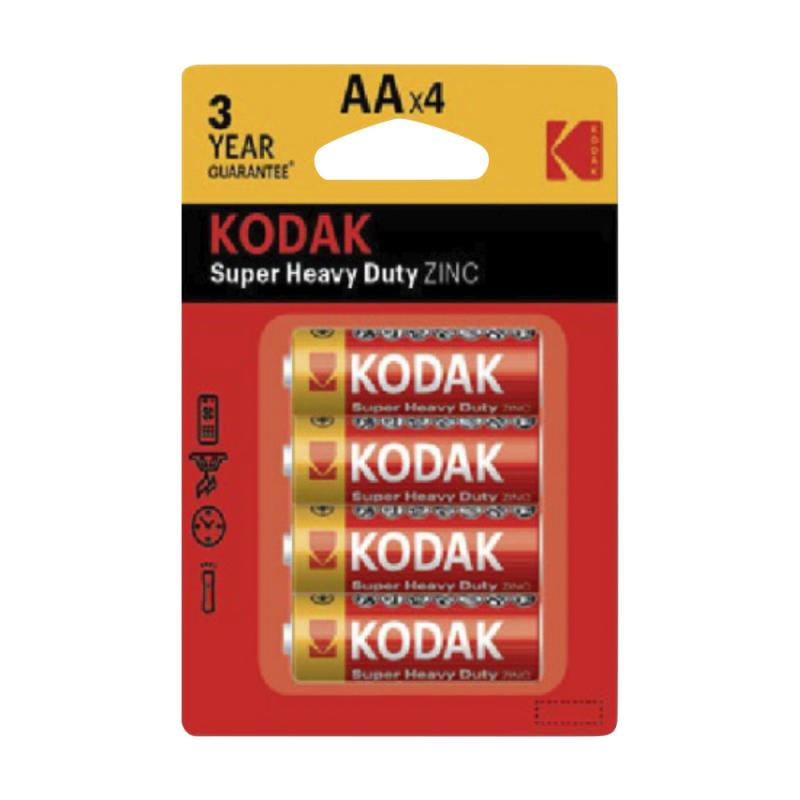 Батарейки, Kodak, АА, 4 шт.