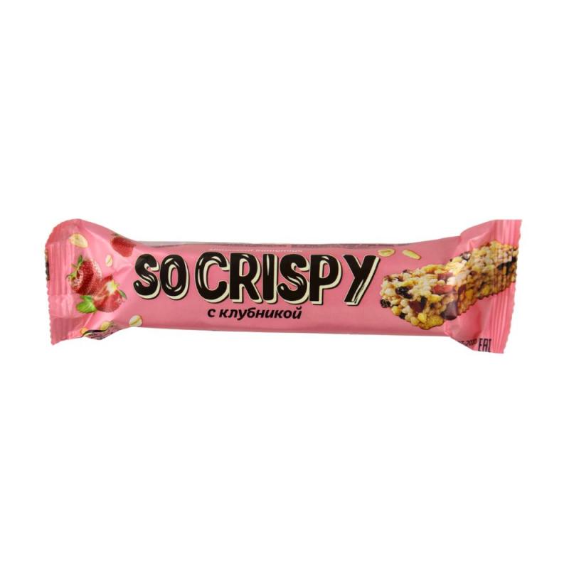 Злак батончик So Crispy клубн 40г