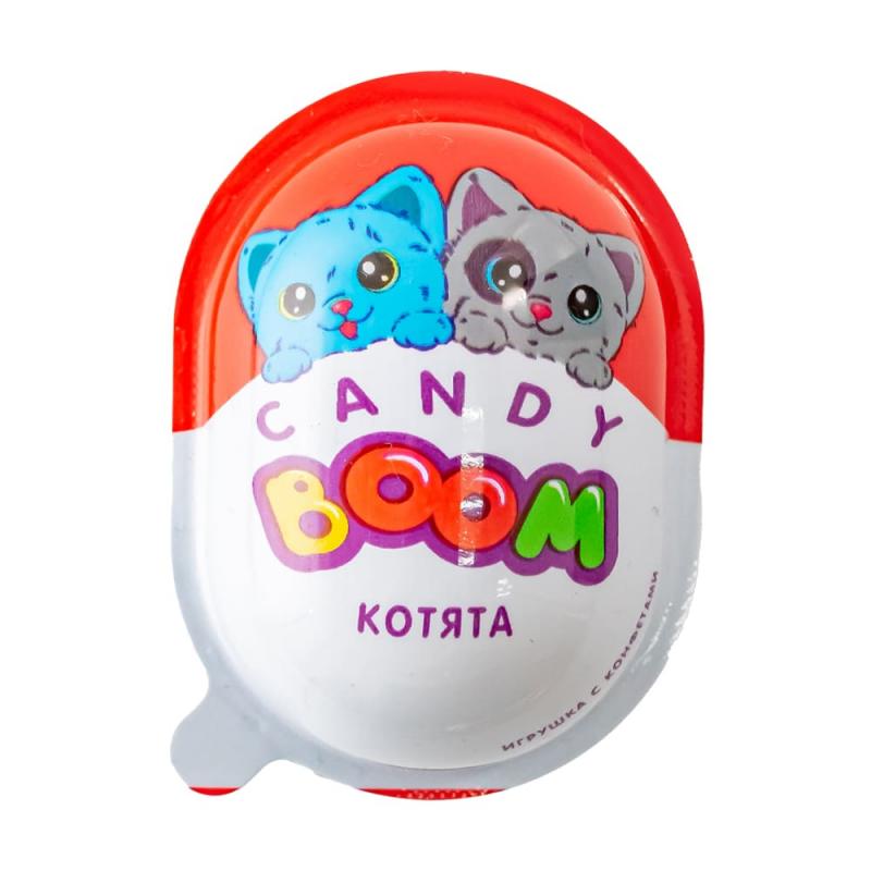 Драже шоколадное с игрушкой "Candy Boom", 15 г, в ассортименте