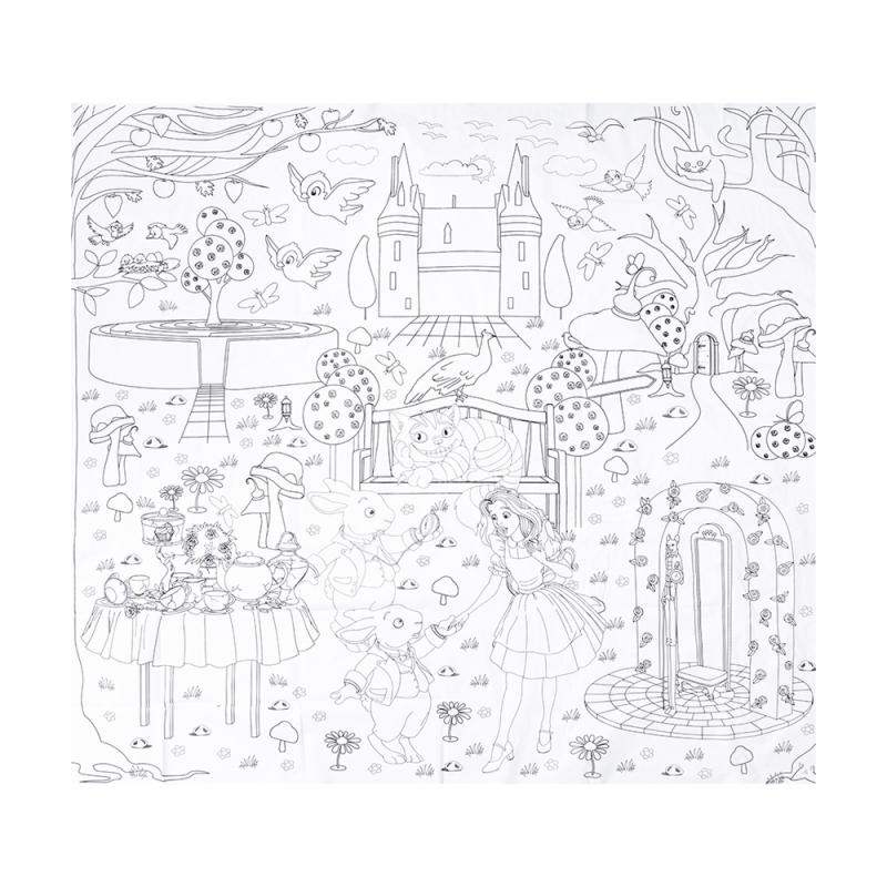 Скатерть "Разукрашка", Kid's Fantasy, 110х120 см, в ассортименте