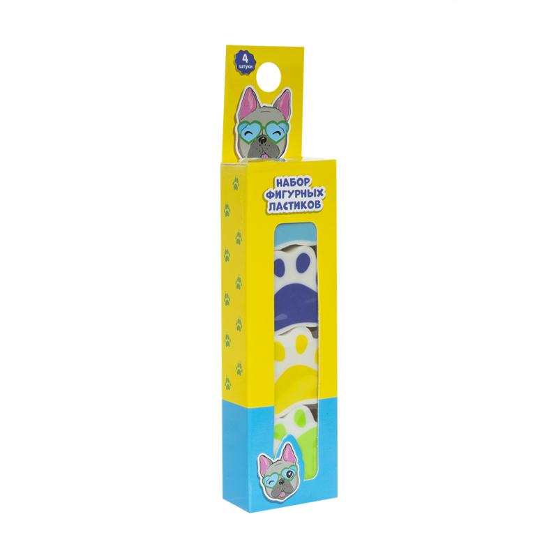 Набор фигурных ластиков, Kid's Fantasy, 4 шт., в ассортименте